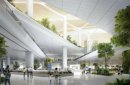 В Китае построят уникальный аэропорт необычной формы и зеленными зонами внутри