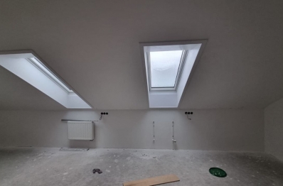 Мансардные окна Velux полиуретан, фирменные откосы