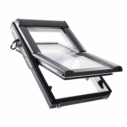 Окно мансардное R69 K200 с термоблоком, пластик (двухкамерное, среднеповоротное)