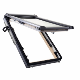 Окно мансардное R88 Н200 с термоблоком, дерево (однокамерное, панорамное)