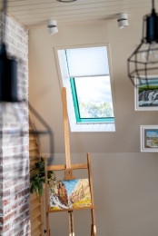 Мансардное окно WERSO открываемое с ОС триплекс, 94*98