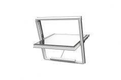 Мансардное окно электрическое двухкамерное с дымоудалением DAKEA KAS S8A B1600, 114*140