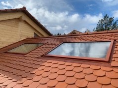 Глухое мансардное окно WERSO с ОС, 94*98 Глухое мансардное окно WERSO с ОС, 94*98