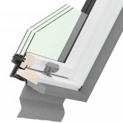 Мансардное окно двухкамерное триплекс с вентклапапном DAKEA ULTIMA KEV P6A B1810, 94*118 Мансардное окно двухкамерное триплекс с вентклапапном DAKEA ULTIMA KEV P6A B1810, 94*118