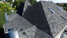 Монтаж битумной черепицы